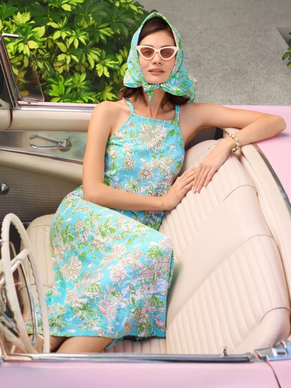 NWT Lilly Pulitzer Kyleigh Maxi dress Fresh water blue sunbathers bliss large